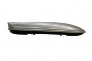 Бокс на крышу MENABO  MANIA SILVER DUO (ДВУХСТОРОННИЙ) 460 198х79х37 серый, глянцевый, 460 л.
